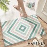 Chevron Hand Woven Mat